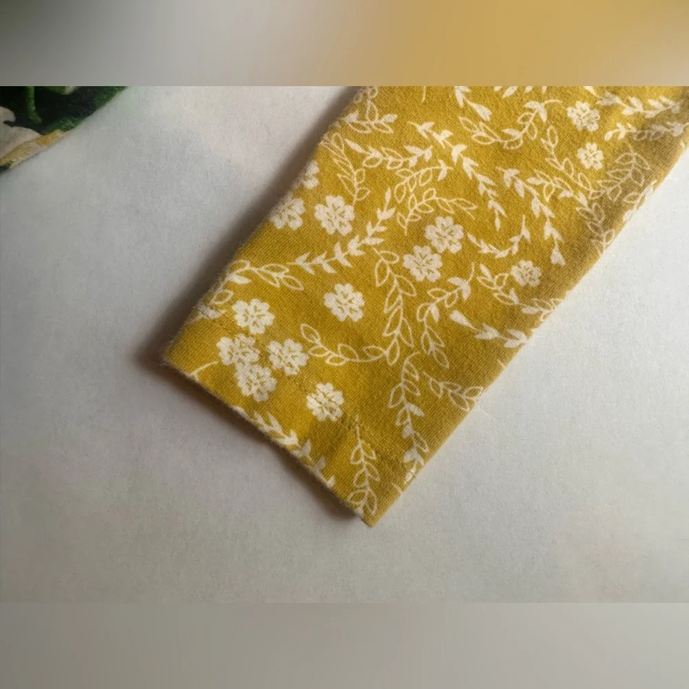 Mustard Pie Yellow Floral Matching Set